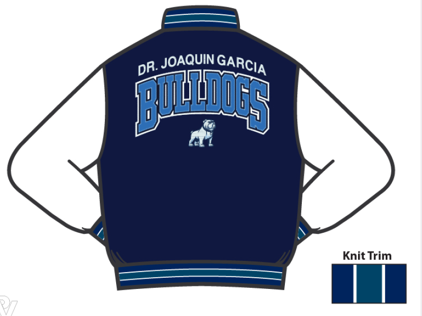 Garcia Varsity Jacket - Back View